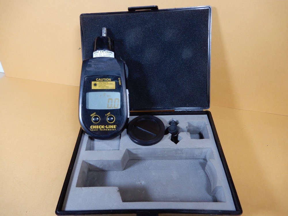 Check-Line PLT-5000 Tachometer With Issues LCD Is Dim!