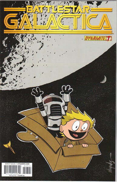 Classic Battlestar Galactica Comic Book Volume 2 #7 B, Dynamite 2014 NEW UNREAD