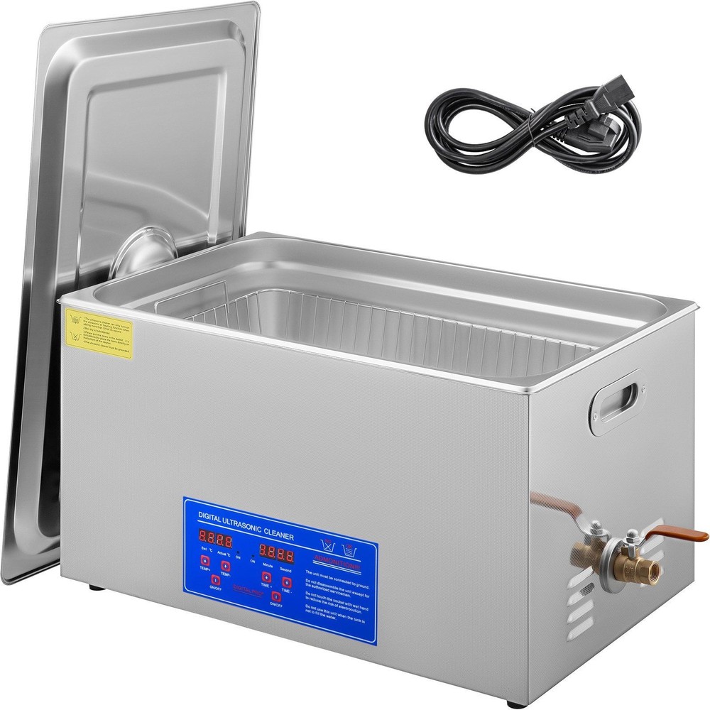 Advanced-Tech 40kHz Ultrasonic Cleaner 22L Smart Heating Digital Console