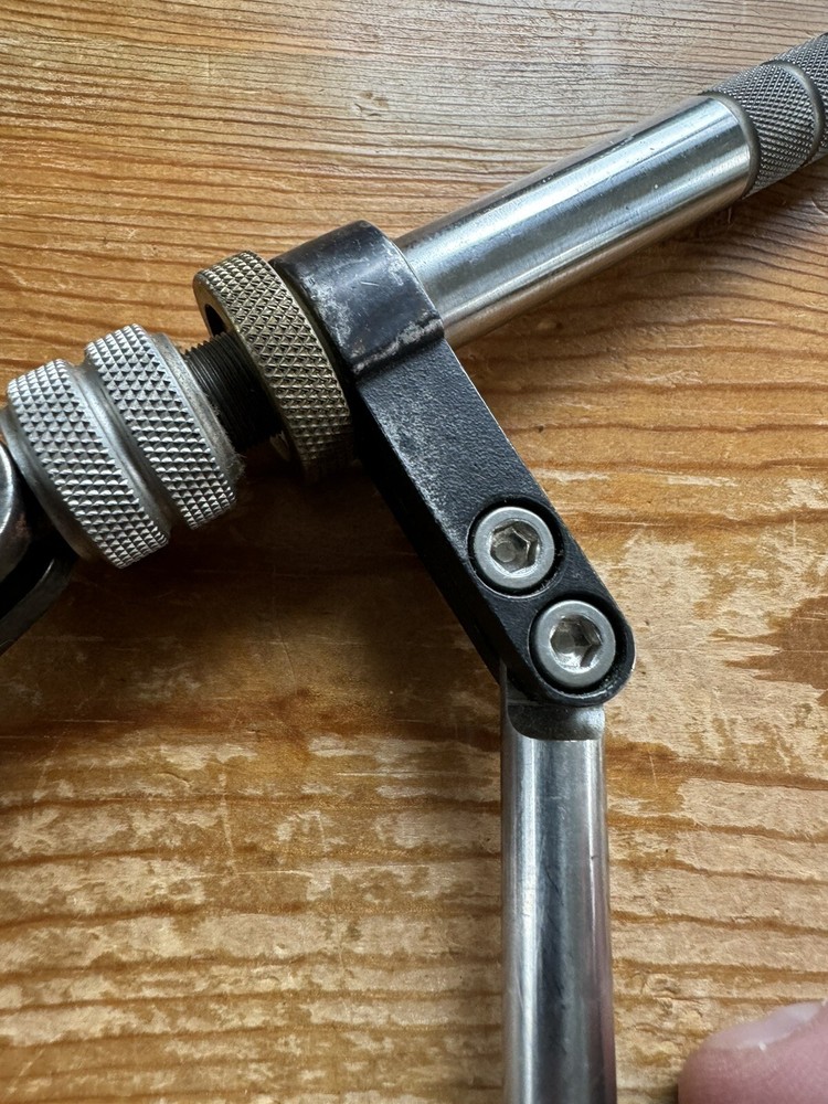 HMH API Fly Tying Vise W/ Brass Base ( J. Weaver & Son ) Engraved