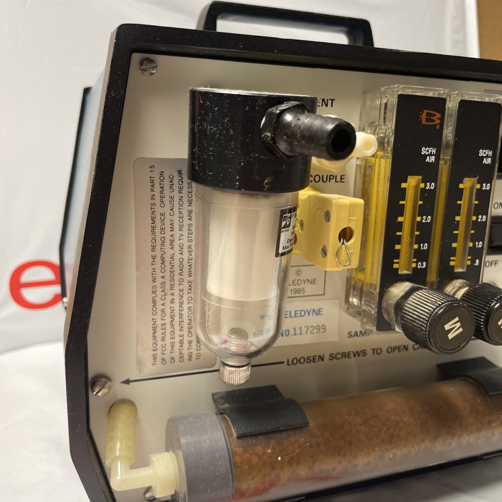 TELEDYNE ANALYTICAL INSTRUMENTS MAX5 PORTABLE COMBUST ANALYZER *PLEASE READ* W92