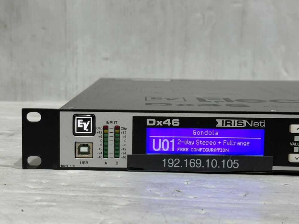 Electro Voice DX46 FlR-Drive System Processor#7253 (One)THS