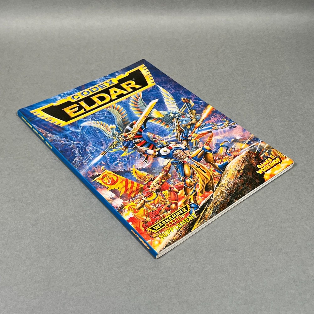 Warhammer 40k Eldar Codex 1994 2nd Edition Vintage OOP Games Workshop 0155 NICE