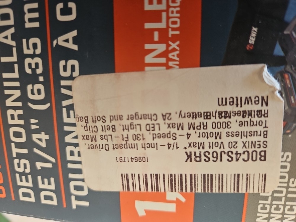 Senix 1/4 Impact Driver