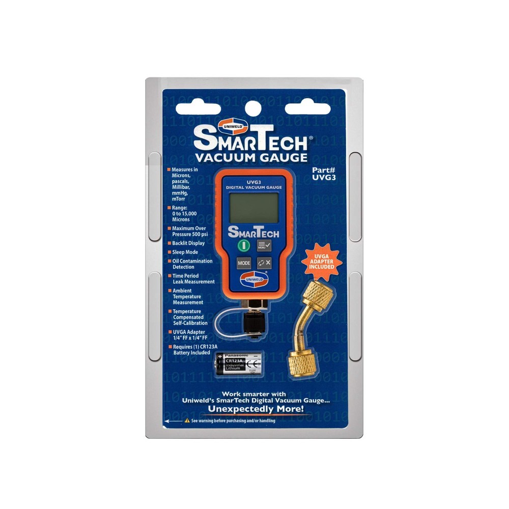 Uniweld UVG3 SmarTech® Digital Vacuum Gauge