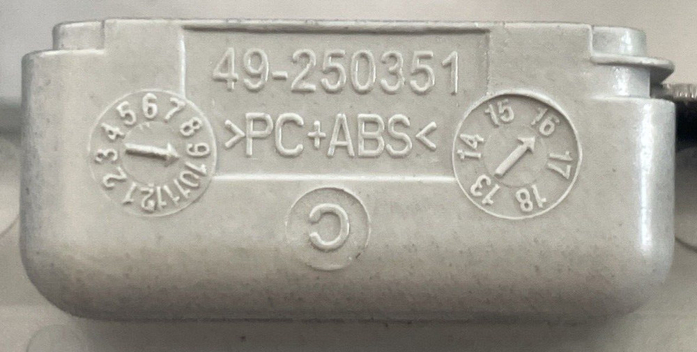 Diebold 49-250351-000A Card Reader Bezel, Used