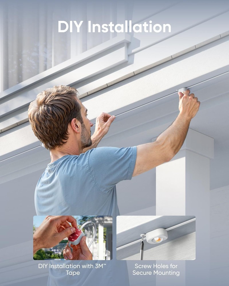eufy Permanent Outdoor Lights E22 50ft String Triple-LED Smart RGBWW APP Control