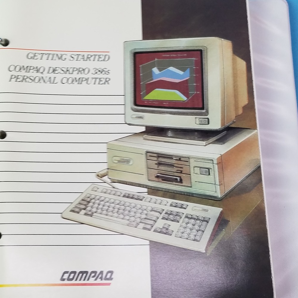 Compaq Deskpro386s - Operations Guide Binder / Manuals