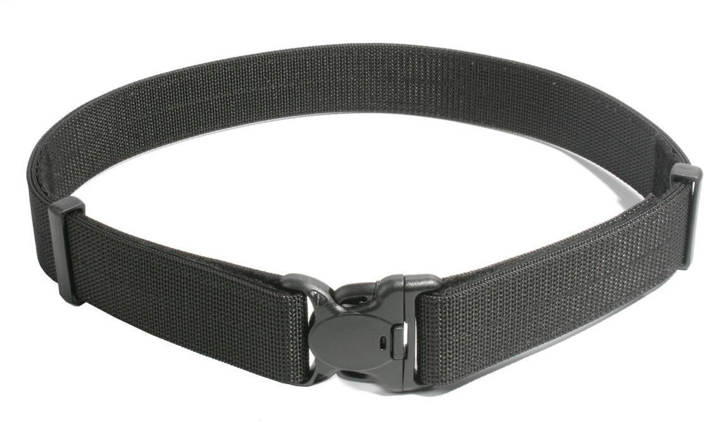 BlackHawk 2.25 in Web Duty Belt, Black, Medium, 44B10MDBK