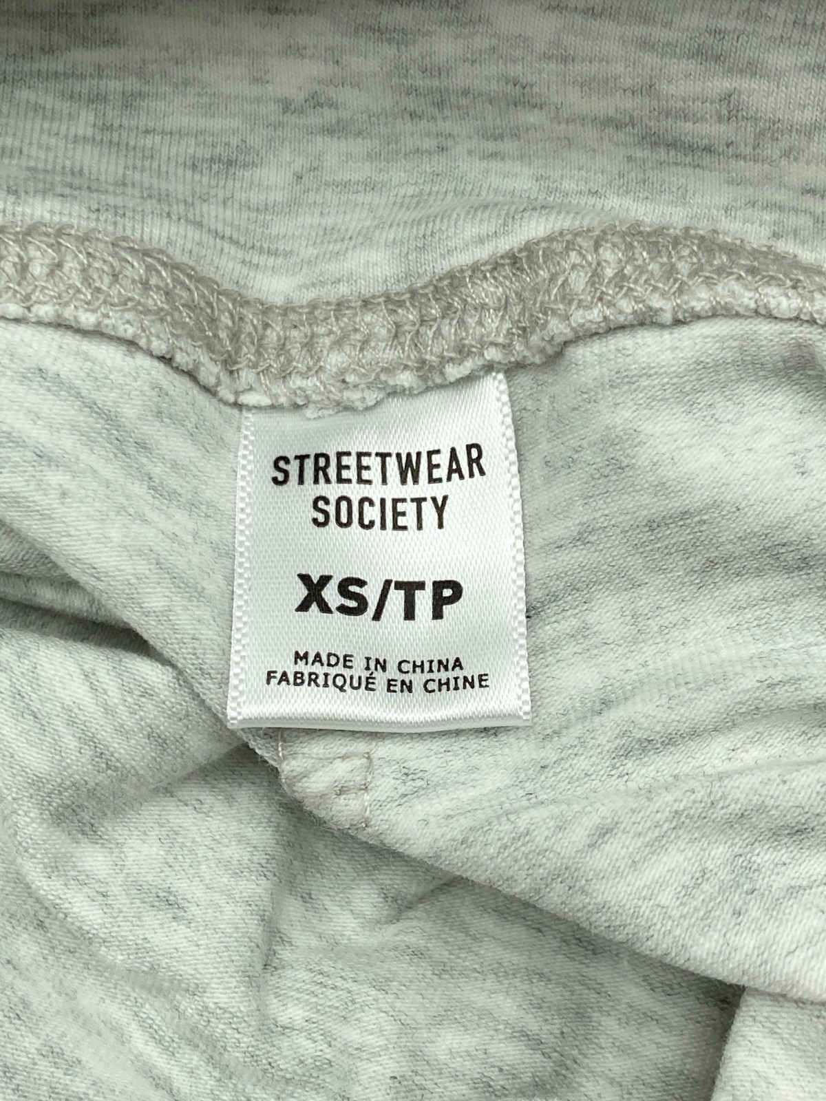 Streetwear Society Flare Leggings Light Gray X-Small New