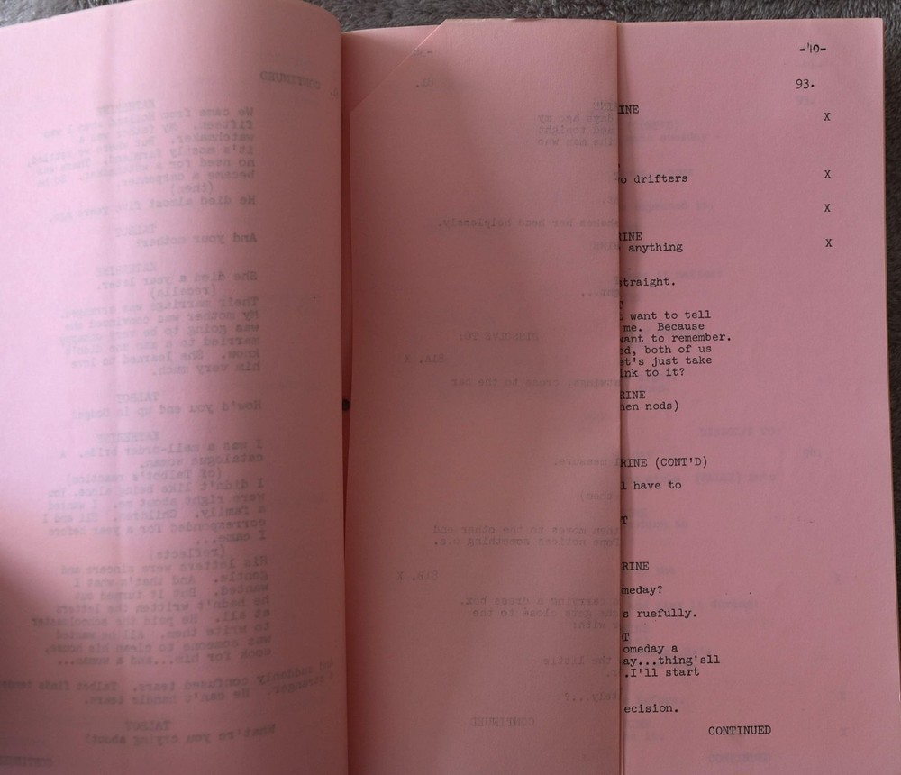 1972 Gunsmoke (Talbot) Original Final Draft Script