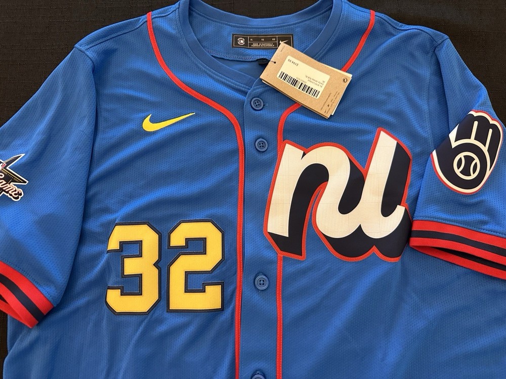 Jacob Misiorowski Signed Authentic 2025 All Star Jersey Auto Brewers PSA COA