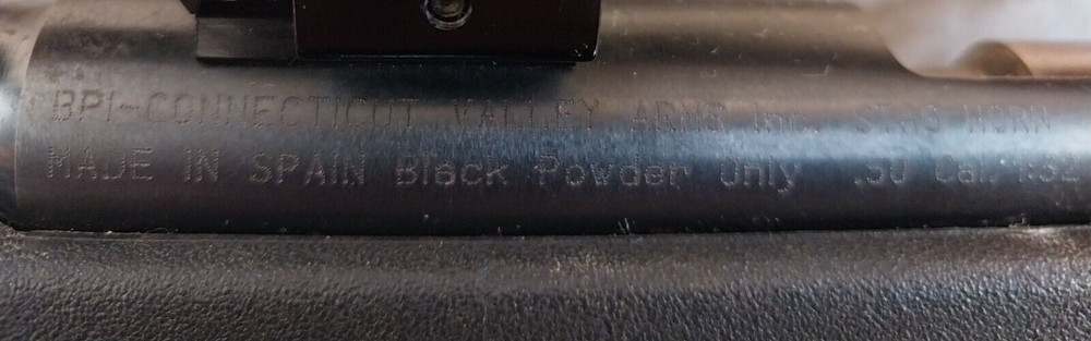 CVA Stag Horn Muzzleloader Black Powder .50 Caliber Stock Mounted Trigger Guard
