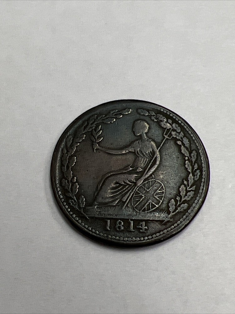 1814 Wellington Canada Halfpenny Token