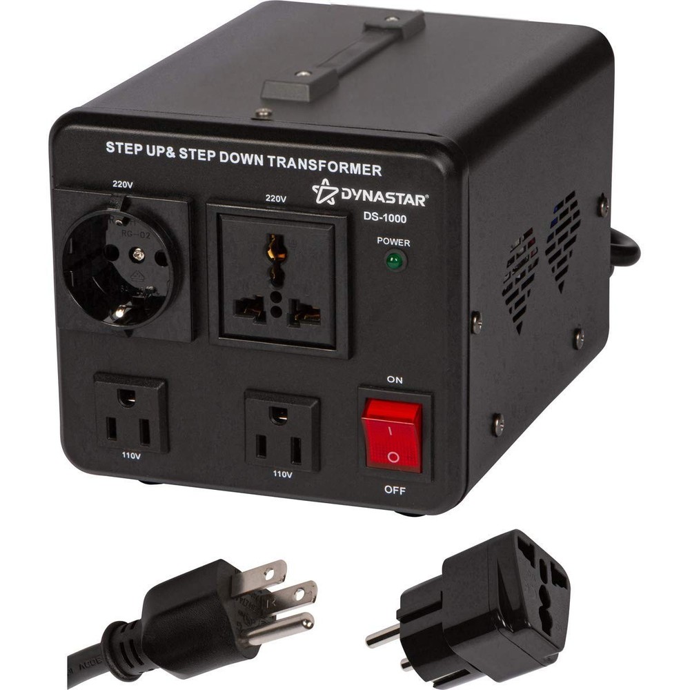 Dynastar Step Up & Step Down Voltage Converter And Transformer, 110-22