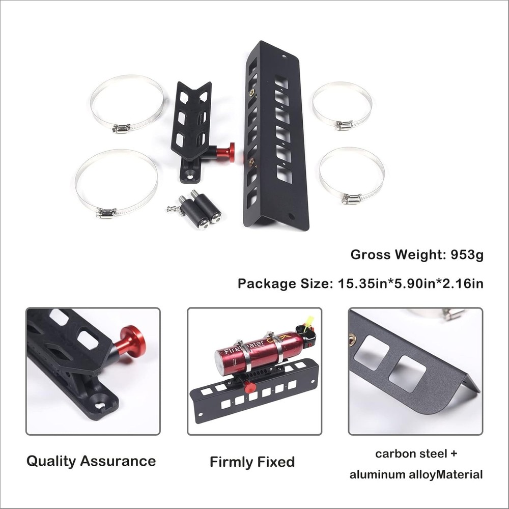 Ford Maverick Fire Extinguisher Bracket - Under Seat Quick Release Mount