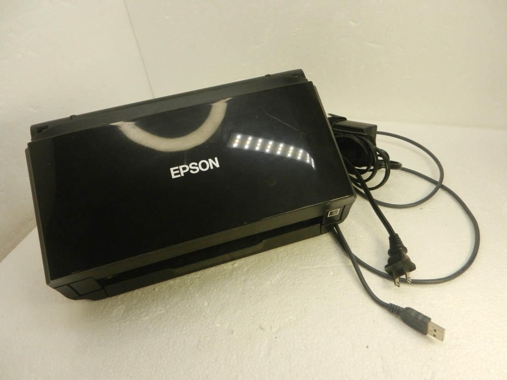 Epson Workforce DS-510 Scanner - W/ Ac adapter and USB cable