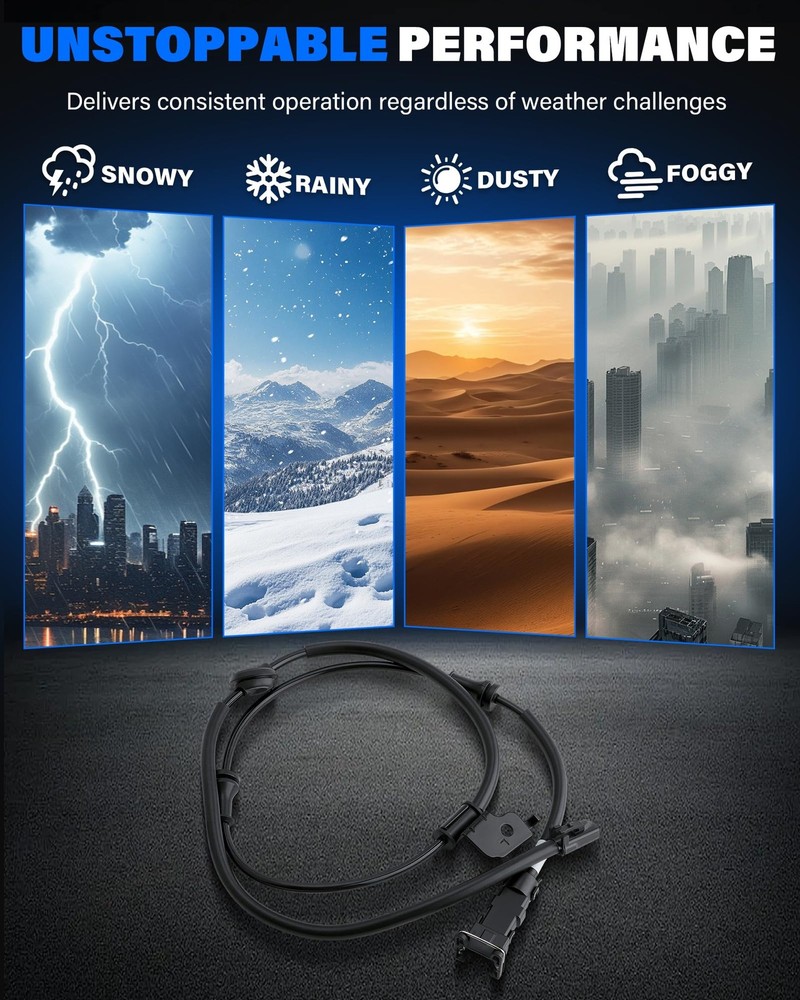 91920-B2000 Harness Cable for ABS Wheel Speed Sensor Rear Left Compatible wit...