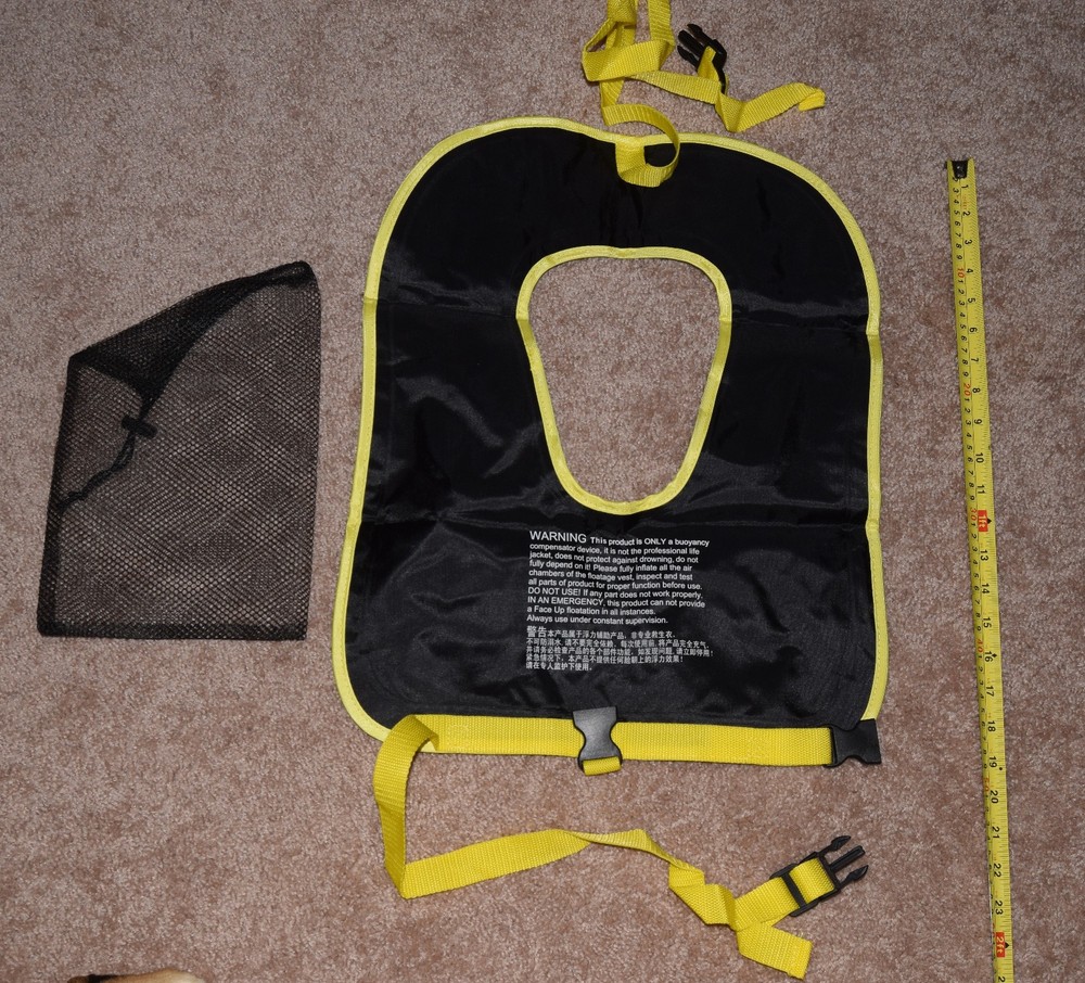 Soly Inflatable Snorkel Vest