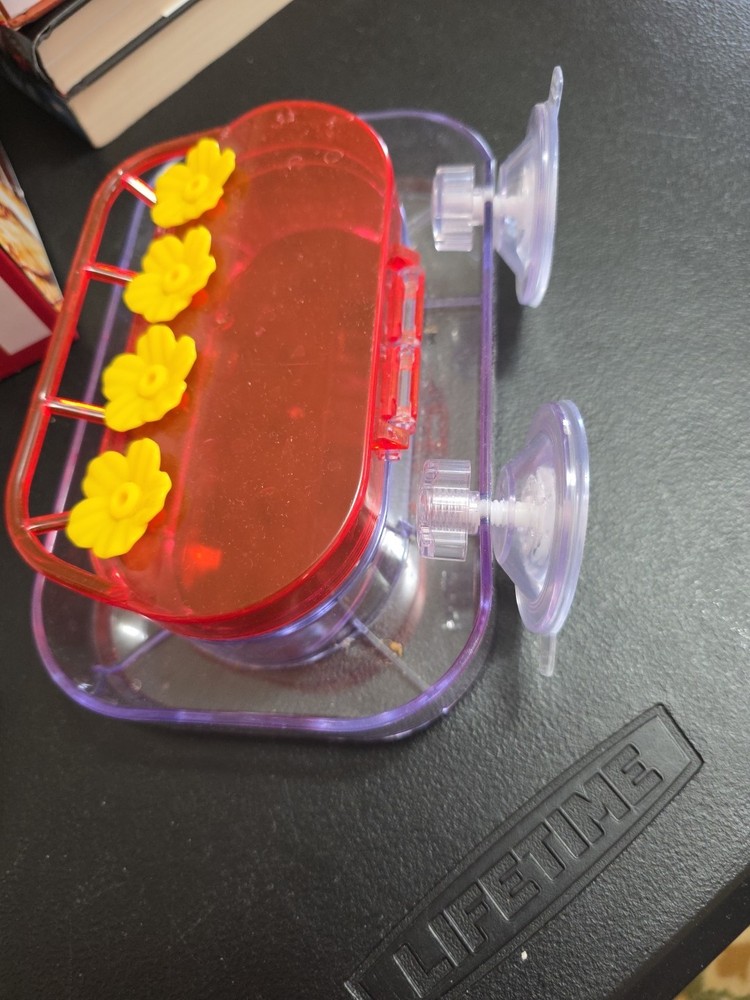 Window Mount Hummingbird Feeder New Without Box