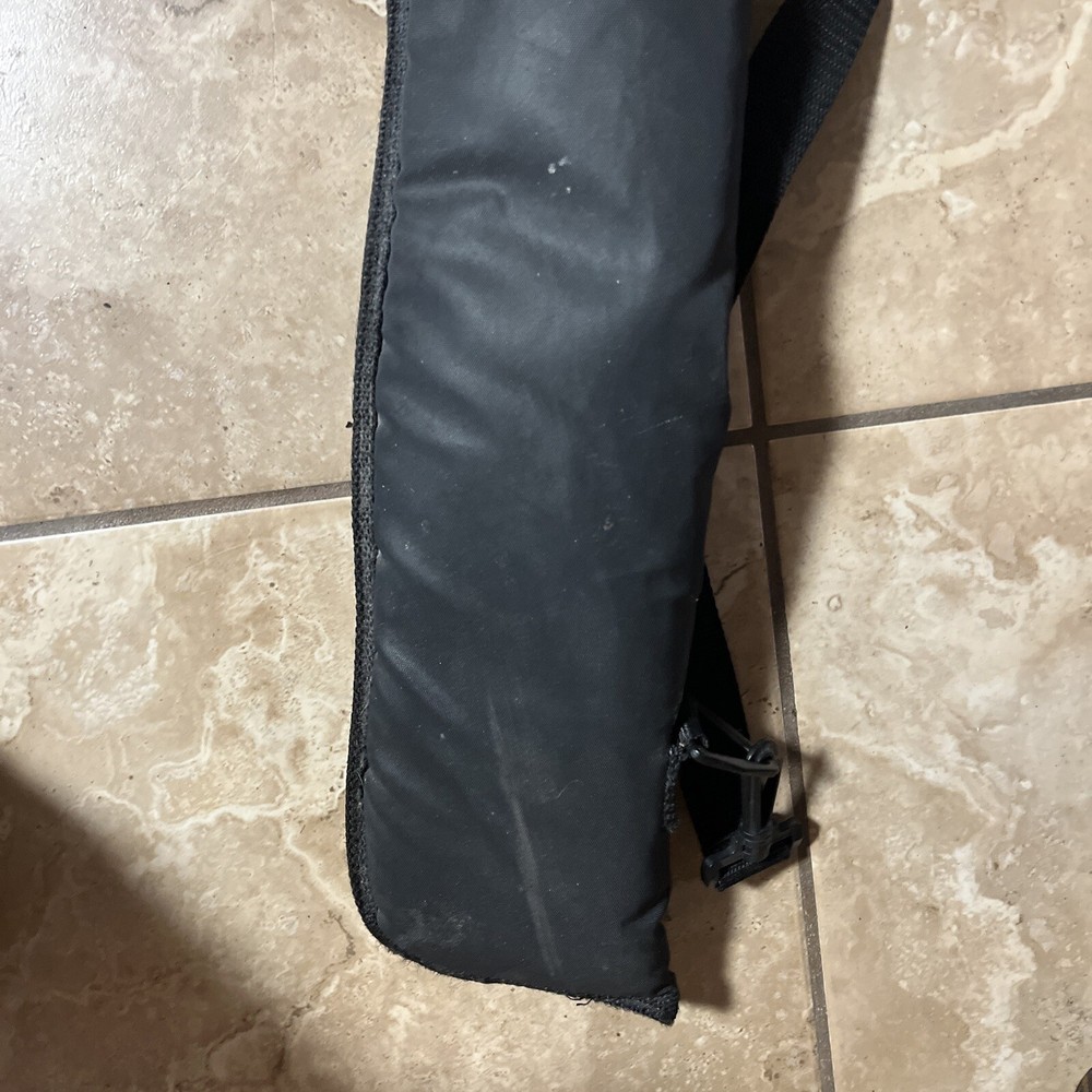 Cue Stick Case - Single Deluxe Black Nylon