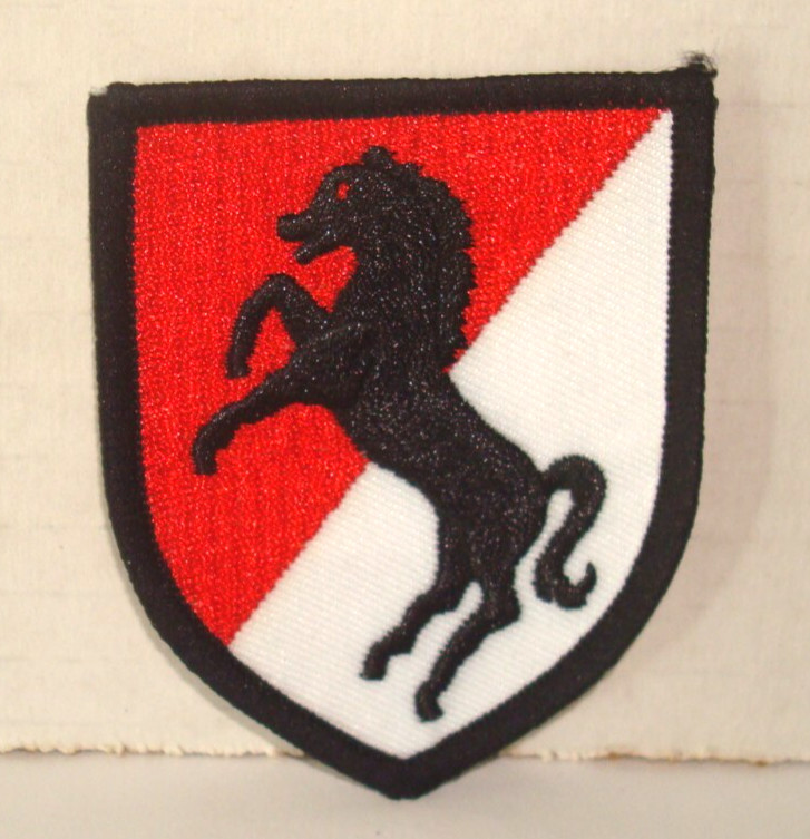 ARMY  11TH ARMORED CAVALRY  PATCH embroidered  iron on   patch 3  inch