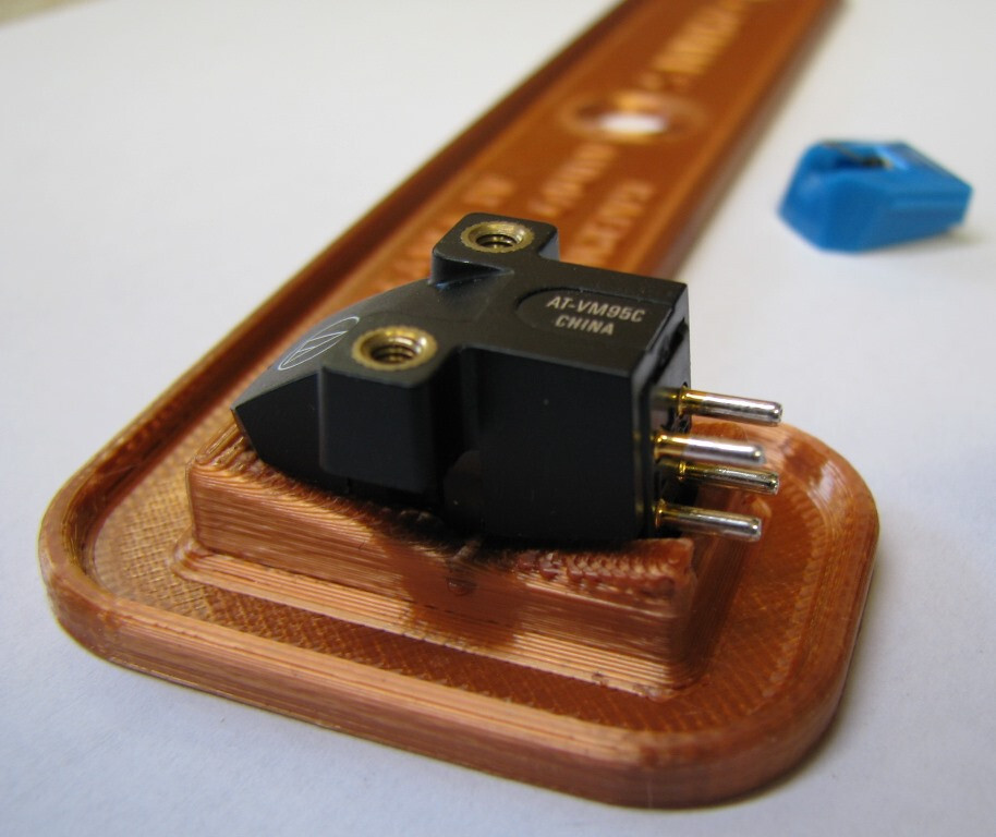 GRIMM'S AUDIO TECHNICA AT-VM95C, E, EN, ML,SH & SP CARTRIDGE BAERWALD PROTRACTOR