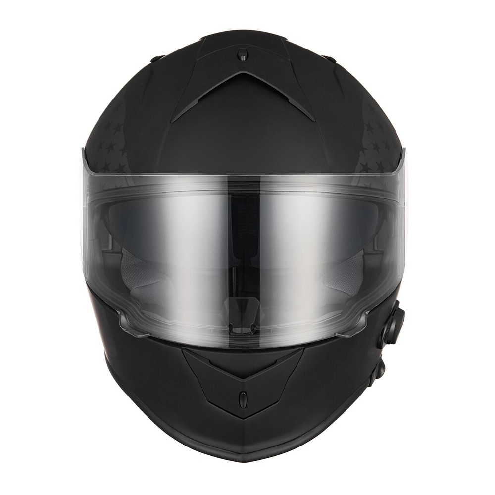 VCAN Bluetooth Integrated Full Face Motorcycle Helmet with Dual Visor