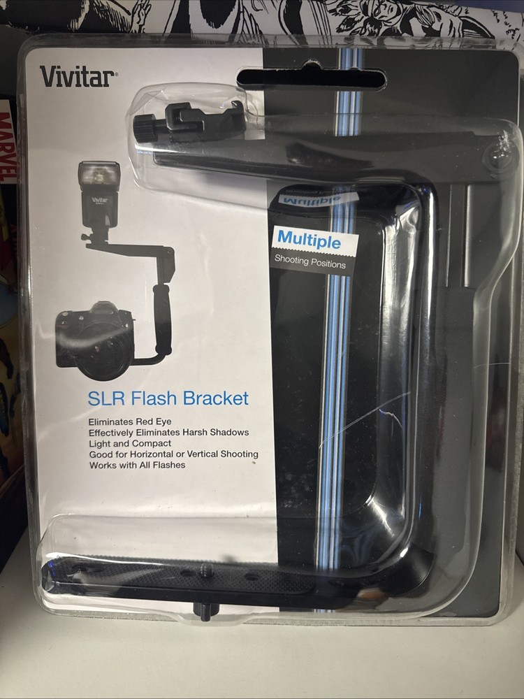 Vivitar Horizontal and Vertical SLR Flash Bracket