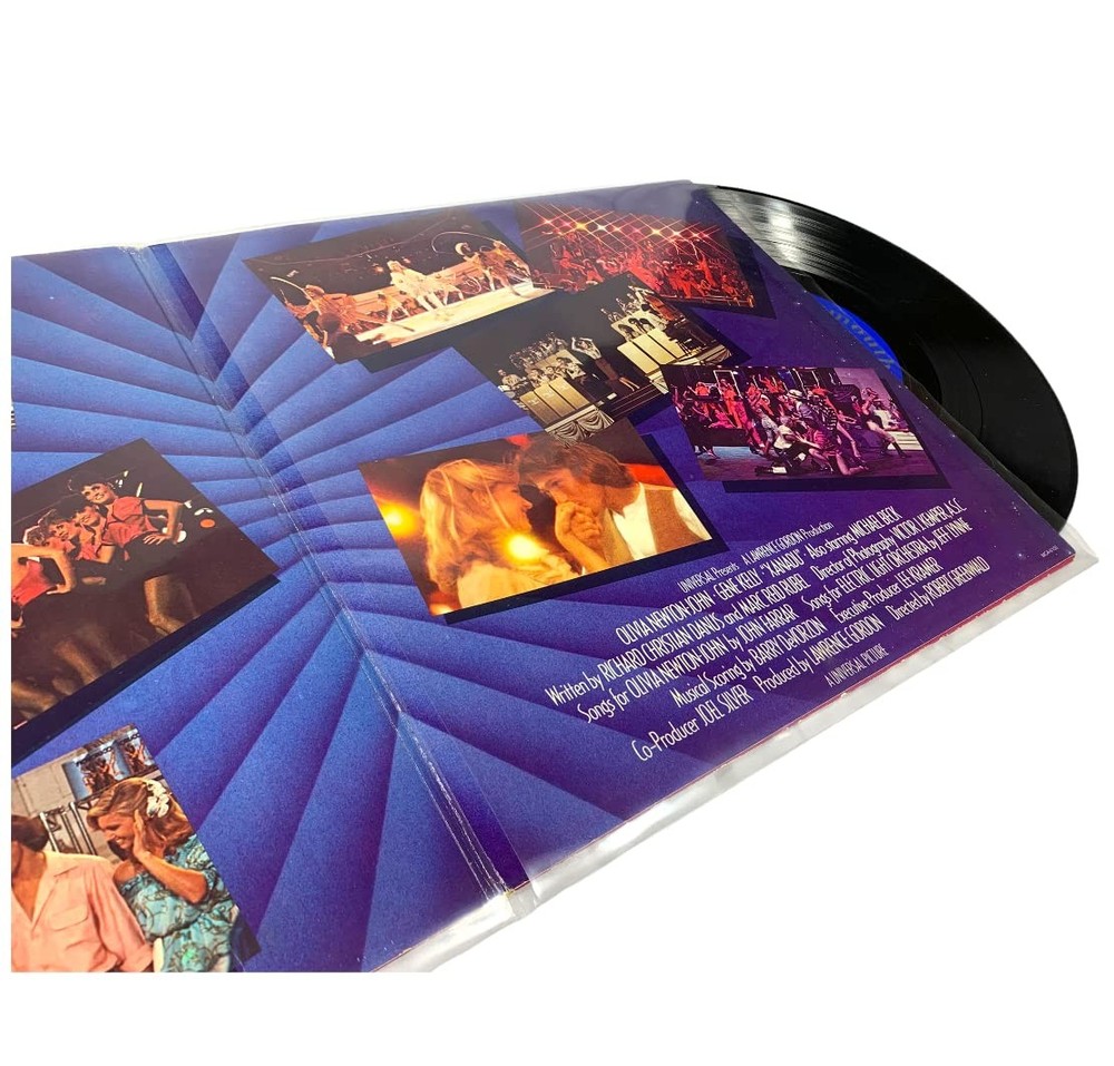 Gatefold Vinyl Records Outer Sleeves – 12 inch Double Sided Protective Clear
