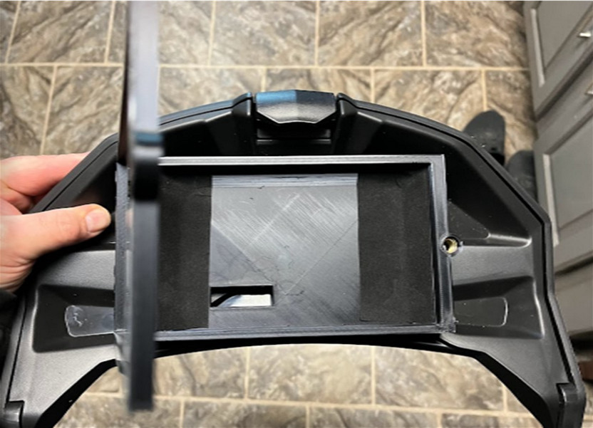 Skidoo Gen 4 + 5 2017-25 GPS Mount - Garmin Drivesmart 76, 65, 61