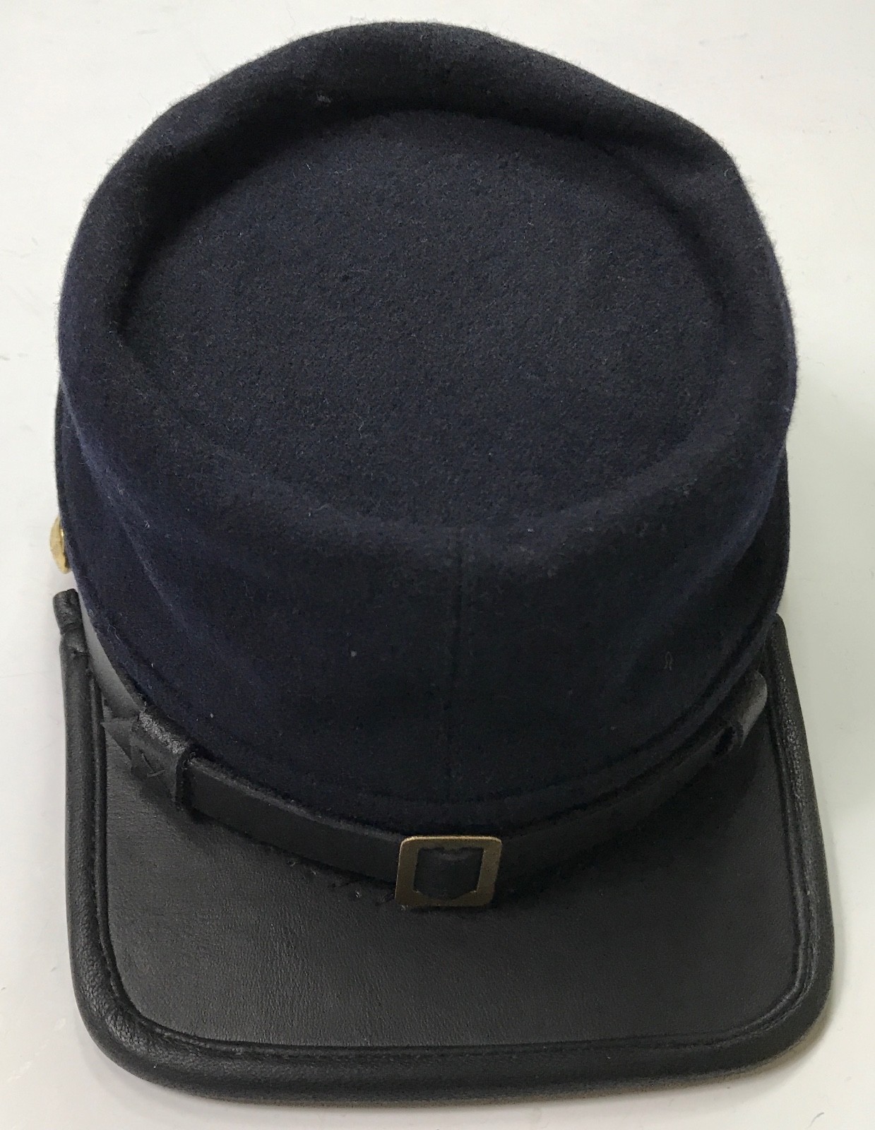 CIVIL WAR US UNION INFANTRY NAVY BLUE WOOL KEPI FORAGE CAP HAT-XLARGE