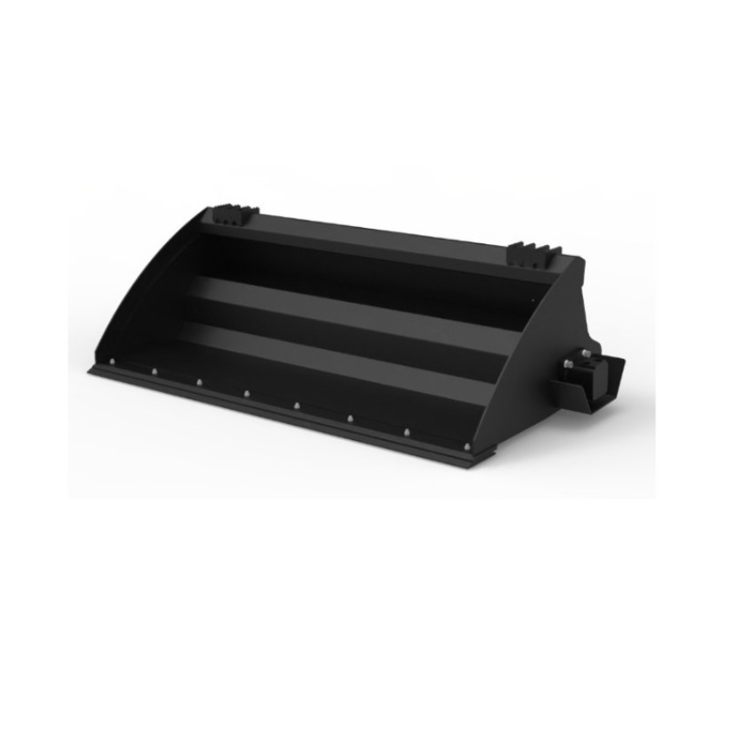 72in LandHonor Rake Bucket Hydraulic Teeth Soil Conditioner Skid Attachment