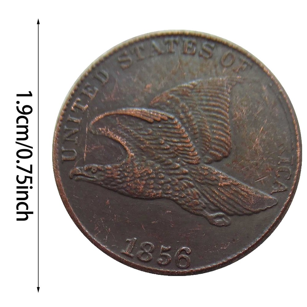 3PCS 1856 Flying Eagle Cent Very Good Commemorative Coin