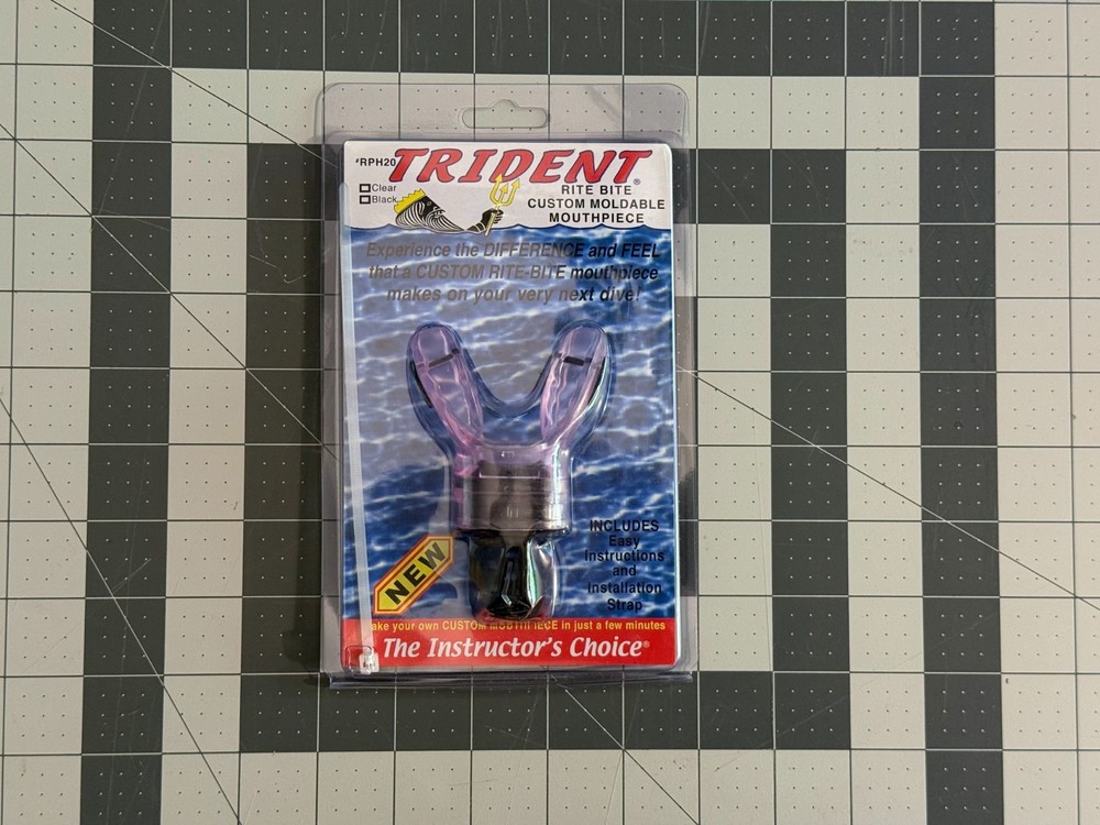 Trident Rite Bite Moldable Mouthpiece - PINK