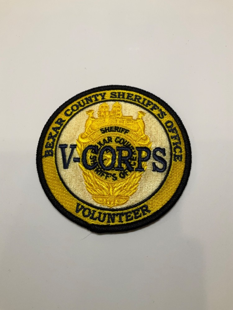 Bexar County Sheriff Volunteer Patch State Texas TX