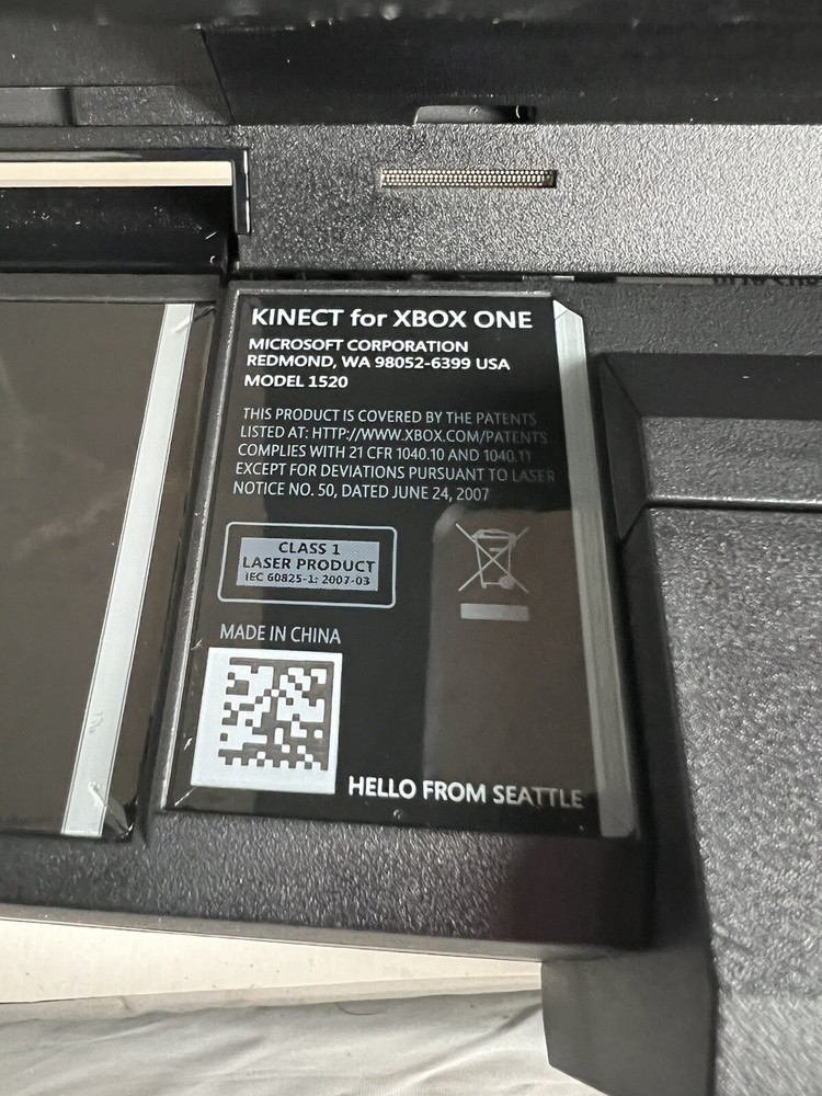 Microsoft Xbox One Kinect Motion Sensor - Black - Model 1520