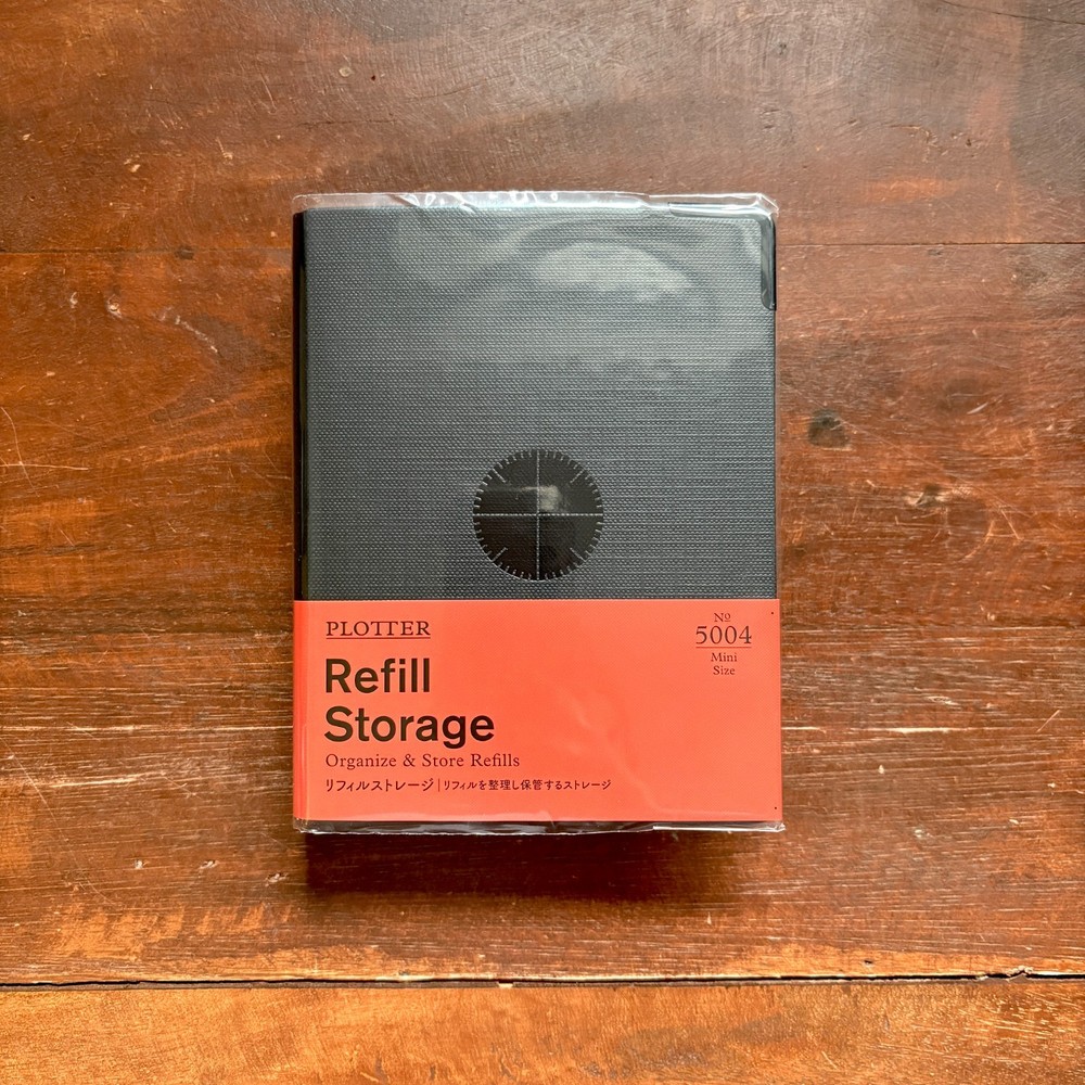 PLOTTER 5004 Refill Storage Mini size 6-hole ring 20mm diameter