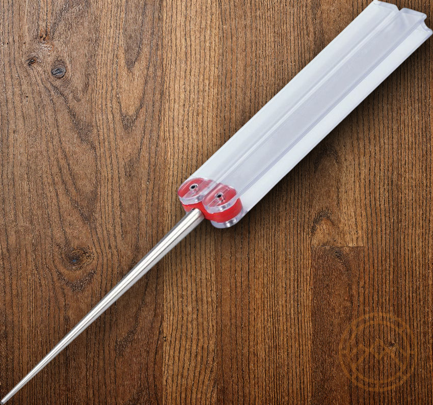 DMT Diafold Diamond Knife Sharpener Serrated 4" Conical Rod Fine Grit w/600 Mesh