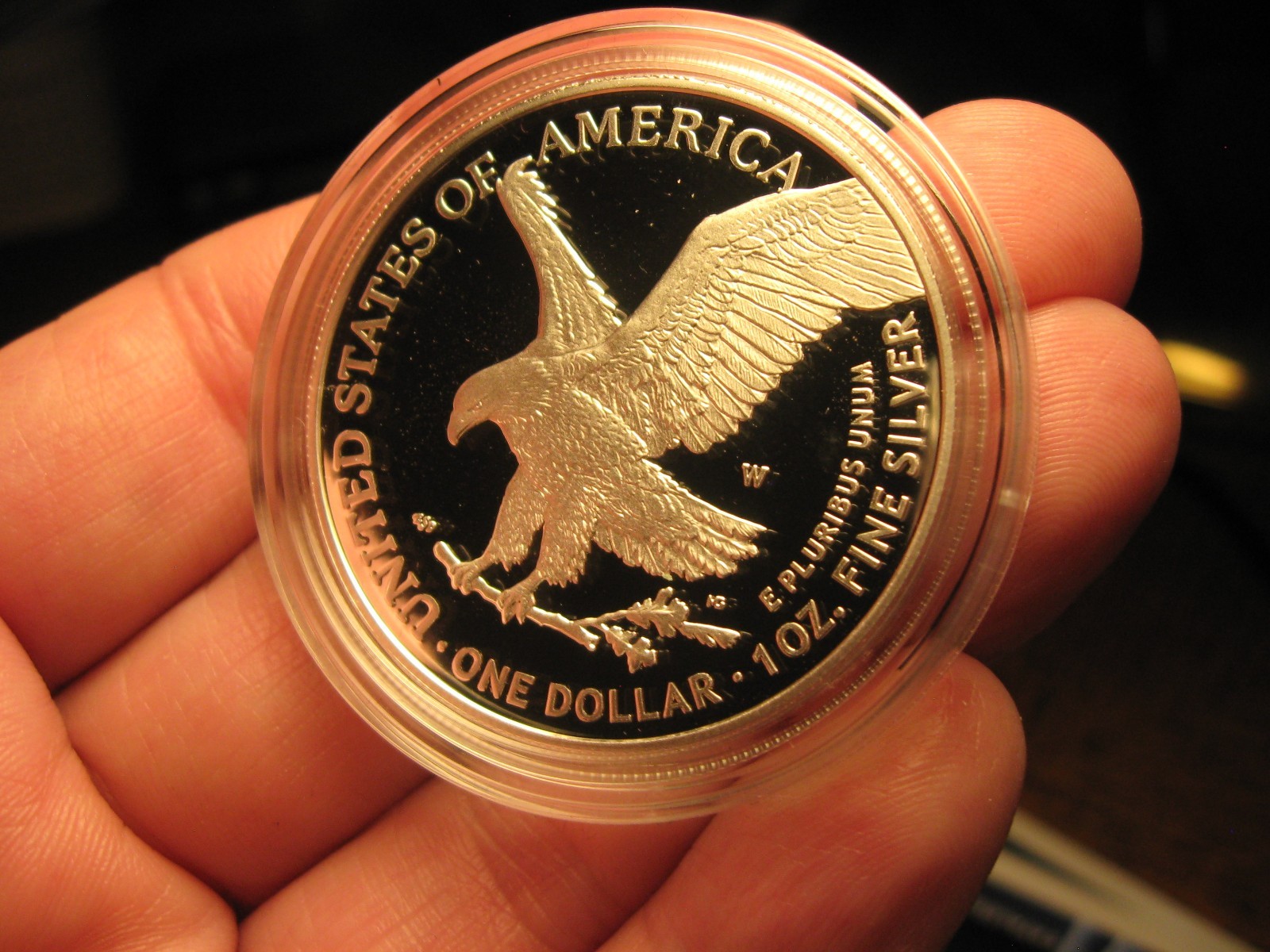 2023-W United States Proof Silver Eagle Dollar Coin OGP