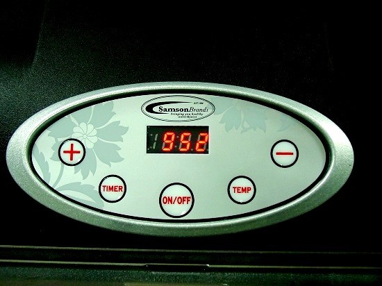 Samson "Silent" 9 Tray Dehydrator Digital w/9 PLASTIC TRAYS