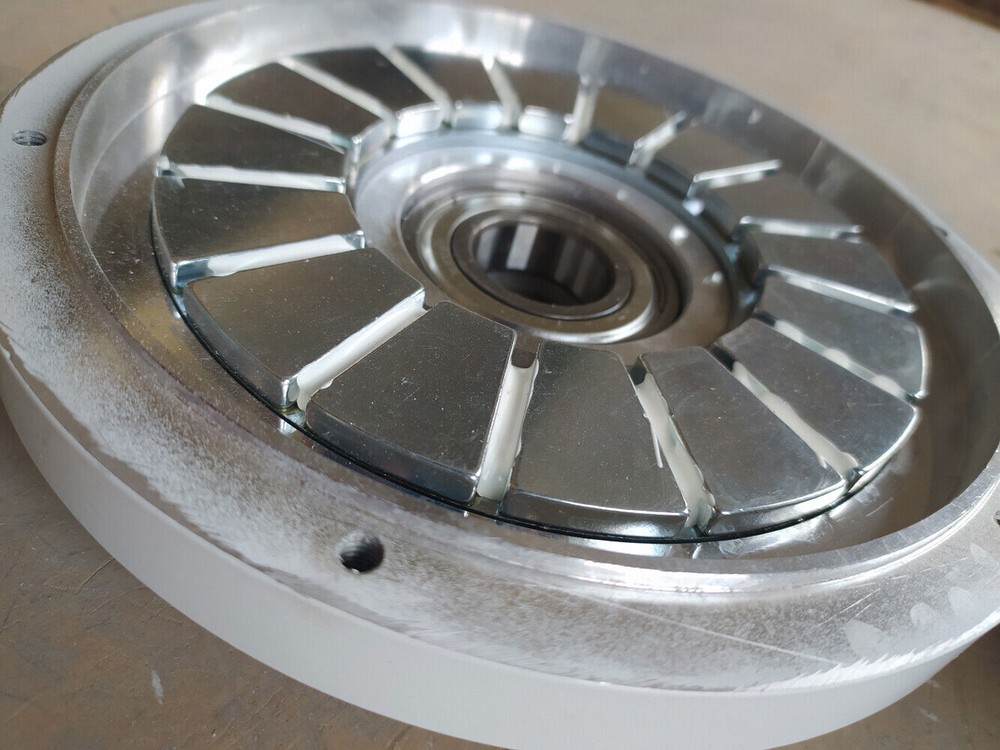 800W Permanent Maglev Generator Outer Rotor 3Phase Use for Vertical Wind Turbine