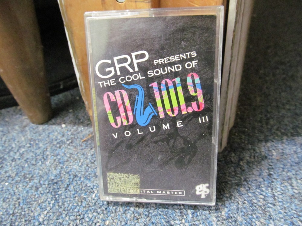 GRP Presents - CD/101.9 Volume III Cassette UNTESTED / AS-IS - For Insert & Case