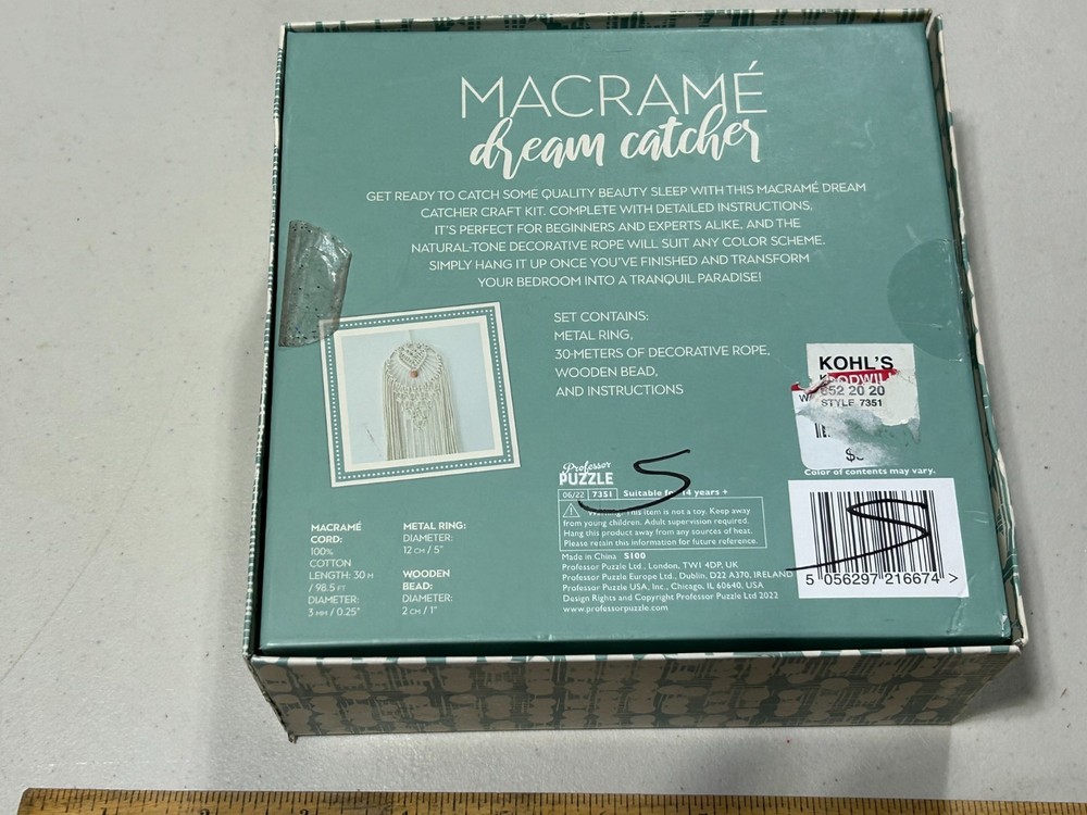 Macrame Dream Catcher by Crafted Home