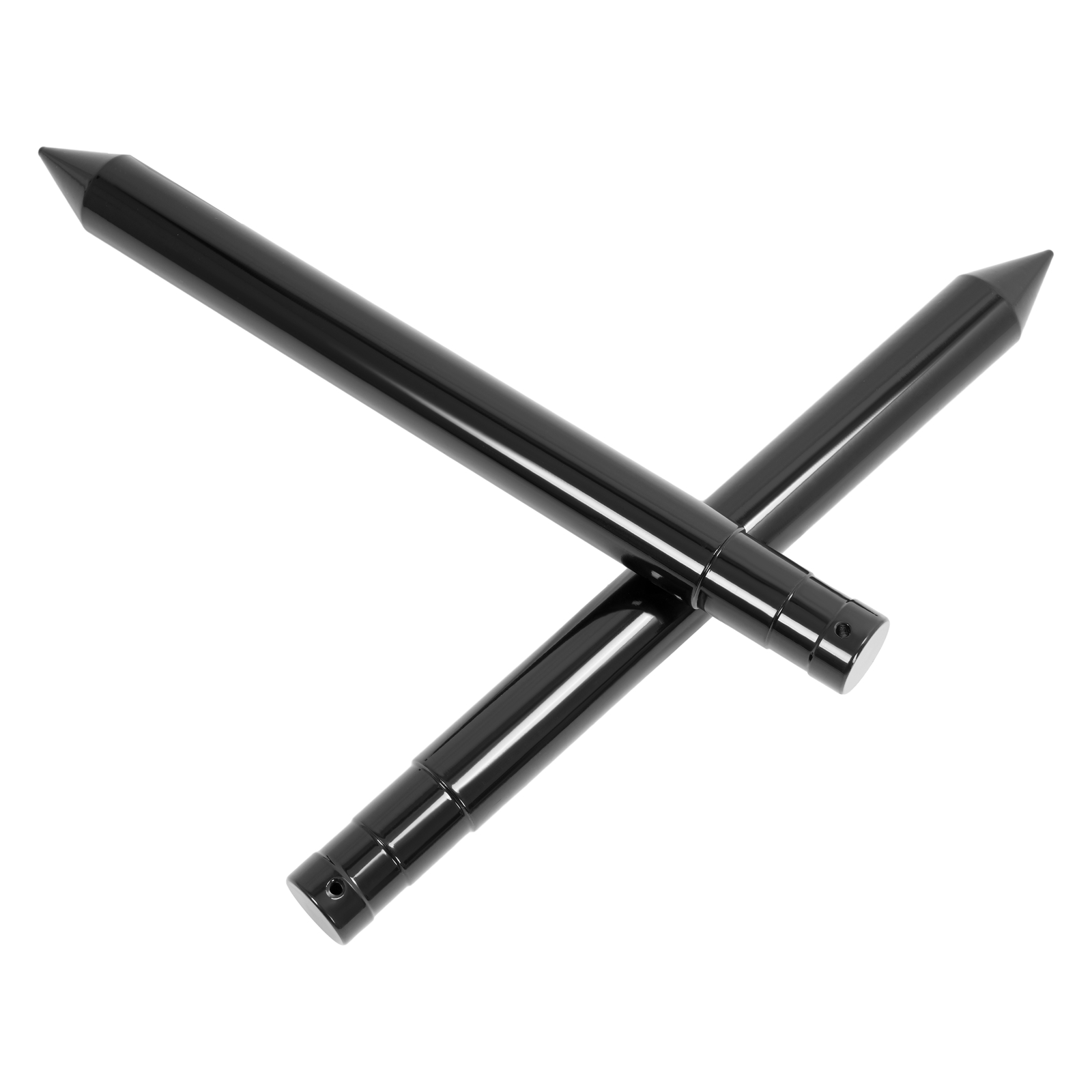 2PK 17" Hay Bale Spear Stabilizer for Skid Steer Mount Plate for Tractor