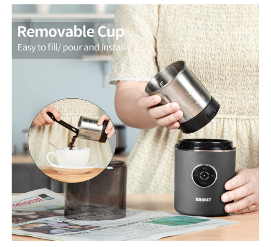 Coffee Grinder Electric, USB Rechargeable 200W Spice Grinder original$60