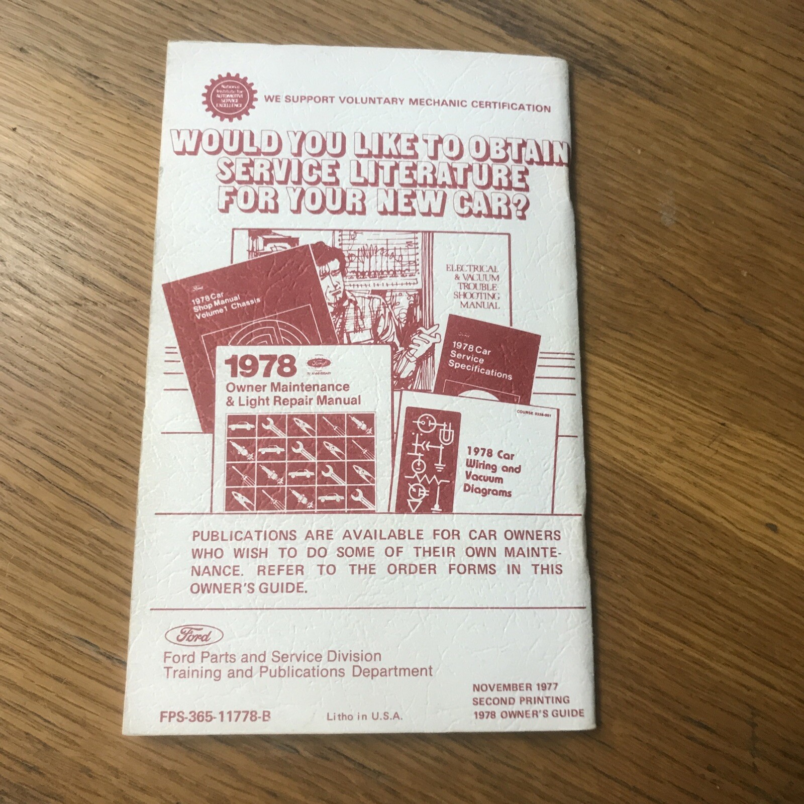 1978 Mercury Cougar Owners Manual