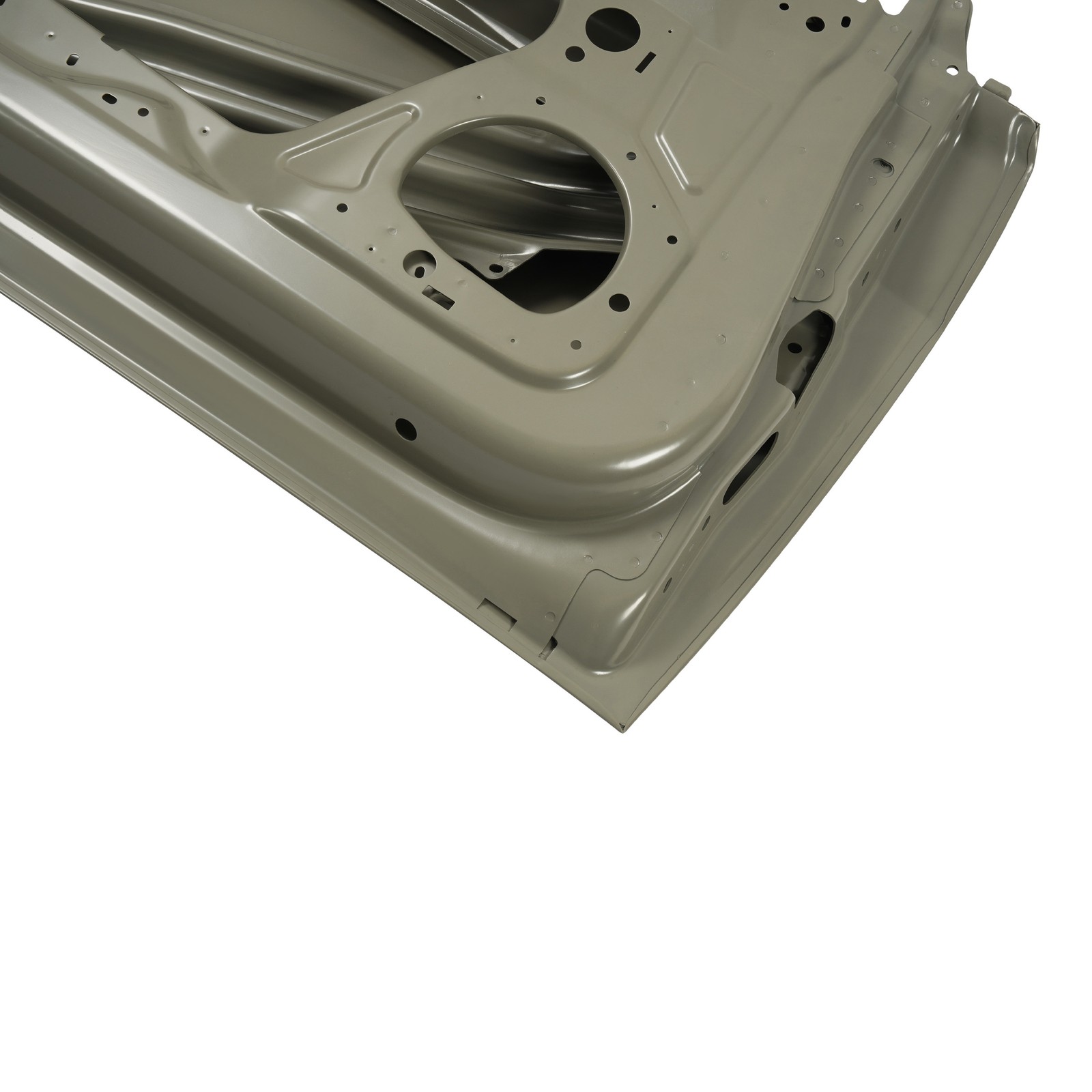 Front Left Driver Side Door Shell Gray For Tesla Model 3 2017-2023 #1081421-E0-C