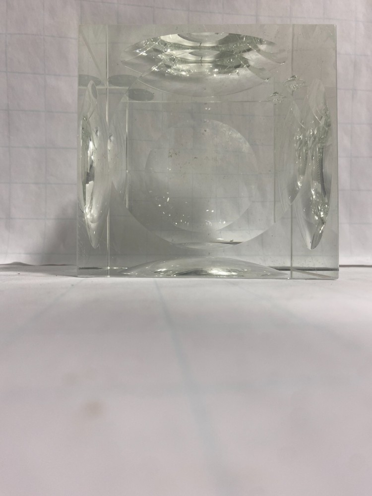 crystal Globe in a Cube