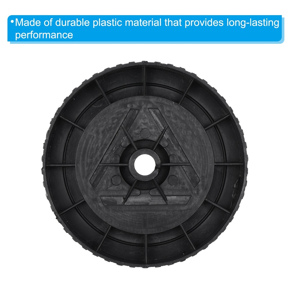 2pcs 4.7" Air Compressor Wheels Universal Air Compressor Wheel Replacement